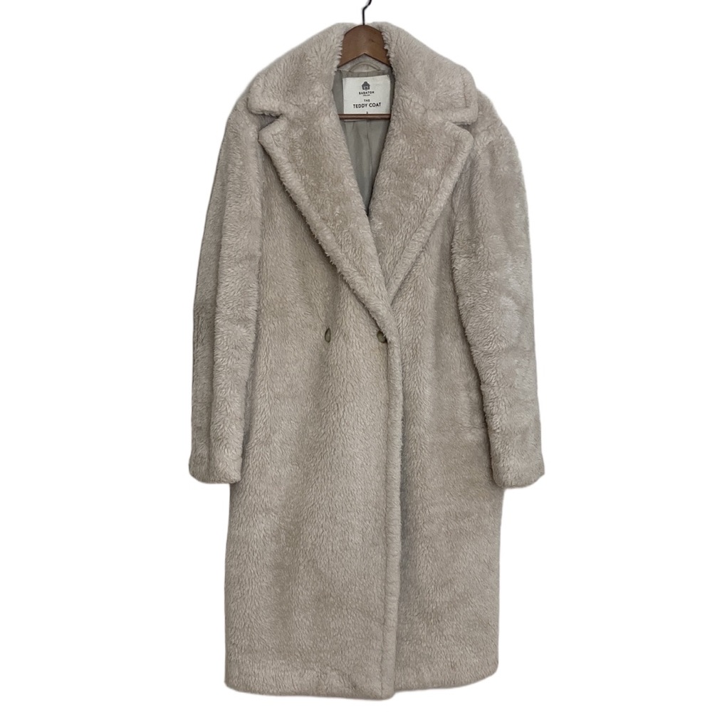 Babaton Cream Teddy Jacket